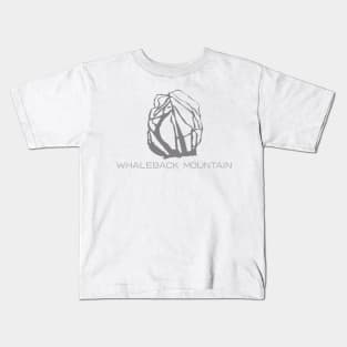 Whaleback Mountain Resort 3D Kids T-Shirt